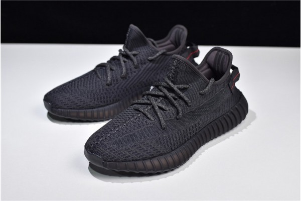 Adidas Yeezy 350 V2 "Black Non-Reflective" Triple Black FU9006