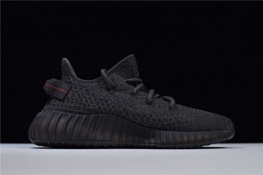 Adidas Yeezy 350 V2 "Black Reflective" Triple Black FU9007