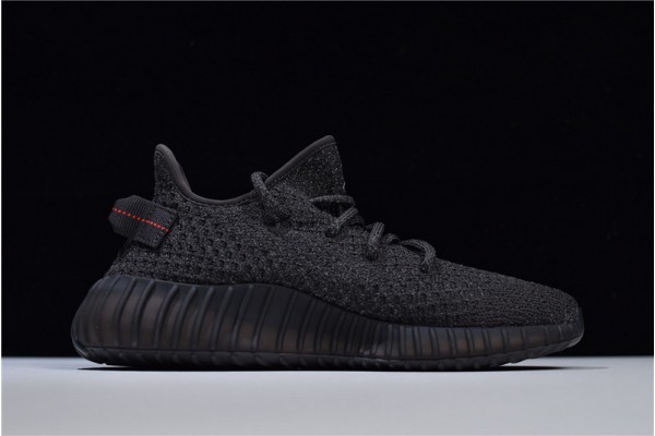 Adidas Yeezy 350 V2 "Black Reflective" Triple Black FU9007