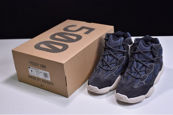 Adidas Yeezy 500 "Slate" Black Blue FW4968