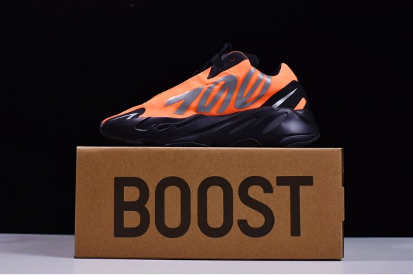 Adidas Yeezy Boost 700 MNVN "Orange" Black Orange FV3258