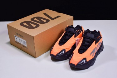 Adidas Yeezy Boost 700 MNVN "Orange" Black Orange FV3258