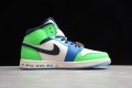 Air Jordan 1 Mid x Melody Ehsani "Fearless" Orange Green White CQ7629-100