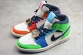 Air Jordan 1 Mid x Melody Ehsani "Fearless" Orange Green White CQ7629-100