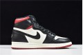 Air Jordan 1 High Retro "Not for Resale" White Black Red 861428-106