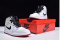 Air Jordan 1 Mid Edison Chen "Fearless" White Black CU2804-100