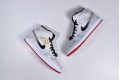 Air Jordan 1 Mid Edison Chen "Fearless" White Black CU2804-100