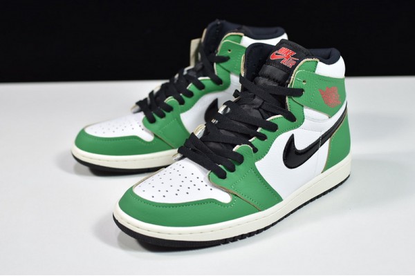 Air Jordan 1 Retro High "Lucky Green" White Green DB4612-300