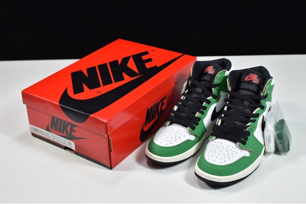 Air Jordan 1 Retro High "Lucky Green" White Green DB4612-300