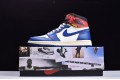 Union x Air Jordan 1 Retro High OG NRG "Storm Blue" Blue Red White BV1300-146