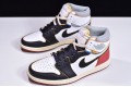 Union x Air Jordan 1 Retro High OG NRG "Black Toe" White Red Black BV1300-106