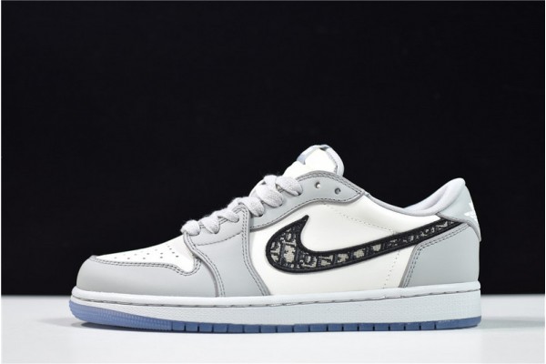 Air Jordan 1 Low Gray White CN8608-002