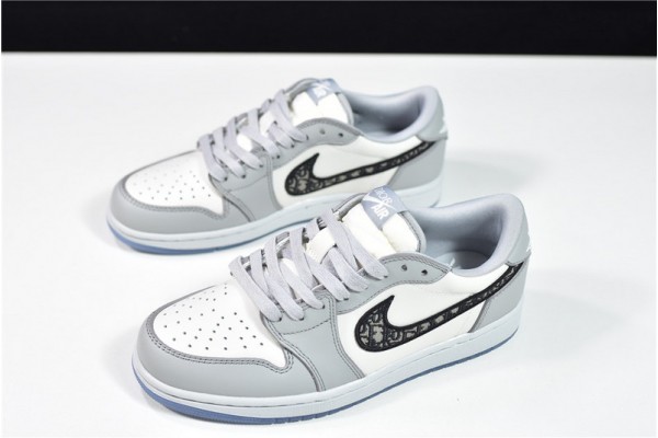 Air Jordan 1 Low Gray White CN8608-002