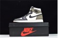 Air Jordan 1 Retro High OG "Dark Mocha" White Green Black 555088-105