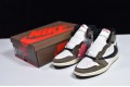 Travis Scott x Air Jordan 1 High "Mocha" Brown White CQ4277-001