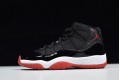 Air Jordan 11 GS "Bred" Black Red 378037-061