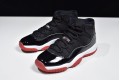 Air Jordan 11 GS "Bred" Black Red 378037-061