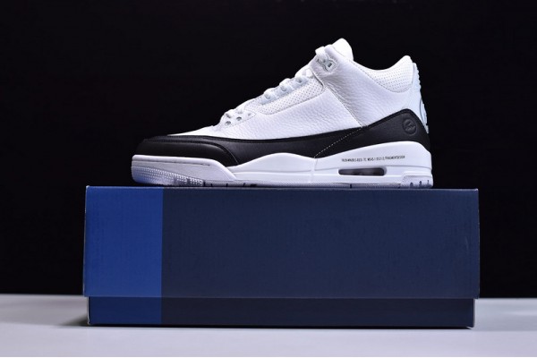 Fragment x Air Jordan 3 "White" White Black DA3595-100