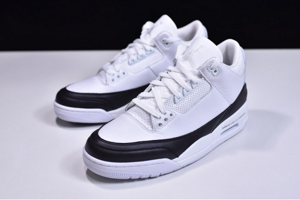 Fragment x Air Jordan 3 "White" White Black DA3595-100