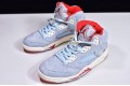 Trophy Room x Air Jordan 5 Retro Blue Red