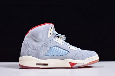 Trophy Room x Air Jordan 5 Retro Blue Red