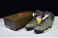 Travis Scott x Air Jordan 6 "Olive" Green Black CN1084-200