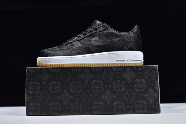 Clot x Nike Air Force 1 Black Silk Black White CZ3986-001