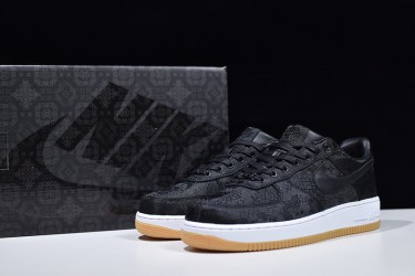 Clot x Nike Air Force 1 "Black Silk" Black White CZ3986-001