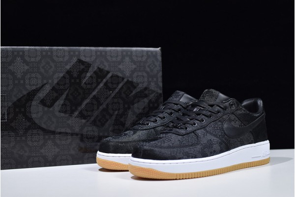 Clot x Nike Air Force 1 Black Silk Black White CZ3986-001