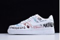 Vlone x Pauly x Nike Air Force 1 Mase White Black Red