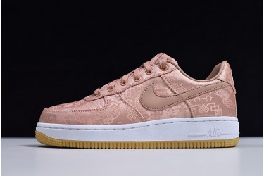 Clot x Nike Air Force 1 Pink White