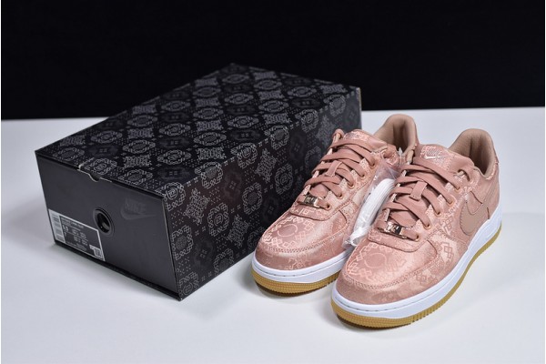 Clot x Nike Air Force 1 Pink White