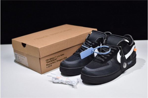 Off-White x Nike Air Force 1 2.0 Black White