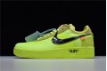 Off-White x Nike Air Force 1 2.0 Green Black