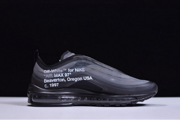 Off-White x Nike Air Max 97 "Black" Black White AJ4585-001