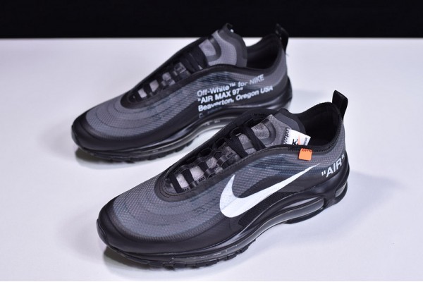 Off-White x Nike Air Max 97 "Black" Black White AJ4585-001