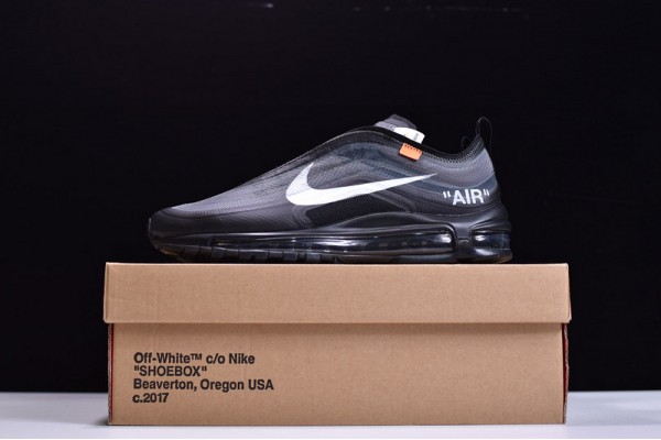 Off-White x Nike Air Max 97 "Black" Black White AJ4585-001