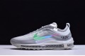 Off-White x Nike Air Max 97 "Menta" Gray Rainbow AJ4585-101