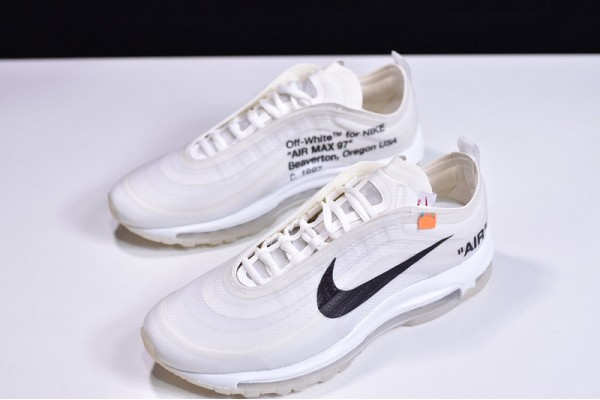 Off-White x Nike Air Max 97 "The Ten" White Black AJ4585-100