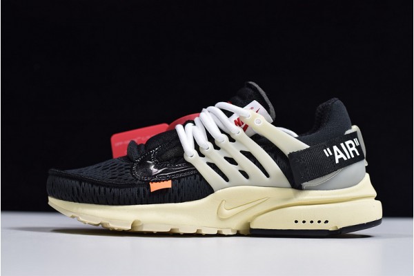 Off-White x Nike Air Presto 2.0 "Black" Black White AA3830-002