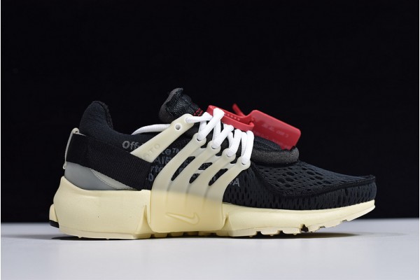 Off-White x Nike Air Presto 2.0 "Black" Black White AA3830-002