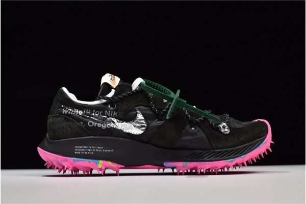 Off-White x Nike Air Zoom Terra Kiger Black Pink CD8179-001