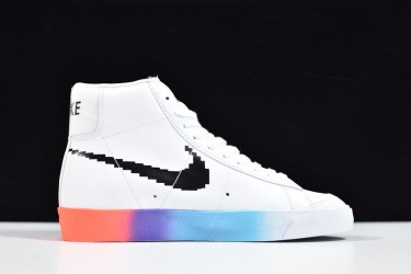 Nike Blazer Mid 77 Vintage "Have A Good Game" White Black Rainbow DC3280-101