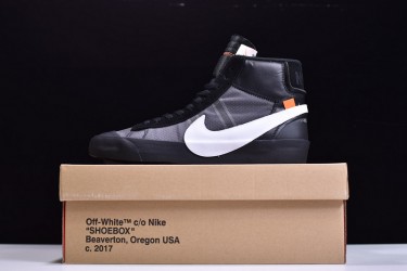 Off-White x Nike Blazer Mid "Grim Reaper" Black White AA3832-001