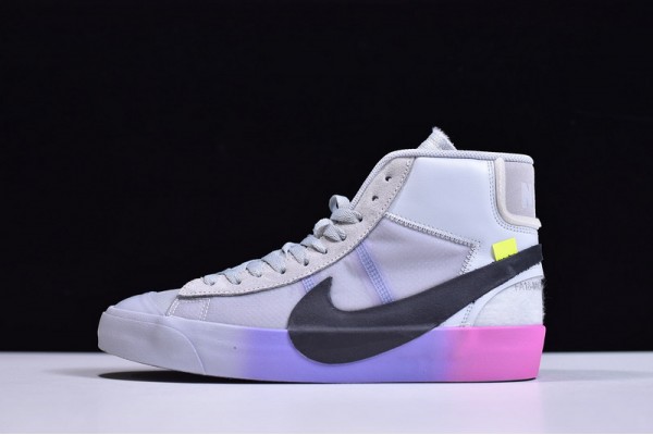 Off-White x Nike Blazer Mid Queen Purple Black AA3832-002