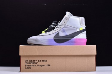 Off-White x Nike Blazer Mid "Queen" Purple Black AA3832-002