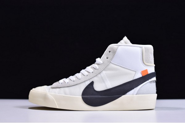 Off-White x Nike Blazer Mid The Ten White Black AA3832-100