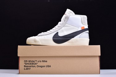 Off-White x Nike Blazer Mid "The Ten" White Black AA3832-100