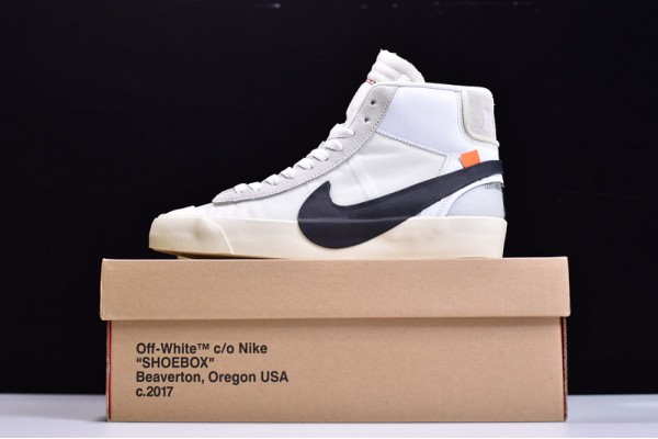 Off-White x Nike Blazer Mid The Ten White Black AA3832-100