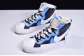 Sacai x Nike Blazer Mid "University Blue" Black Blue White BV0072-001